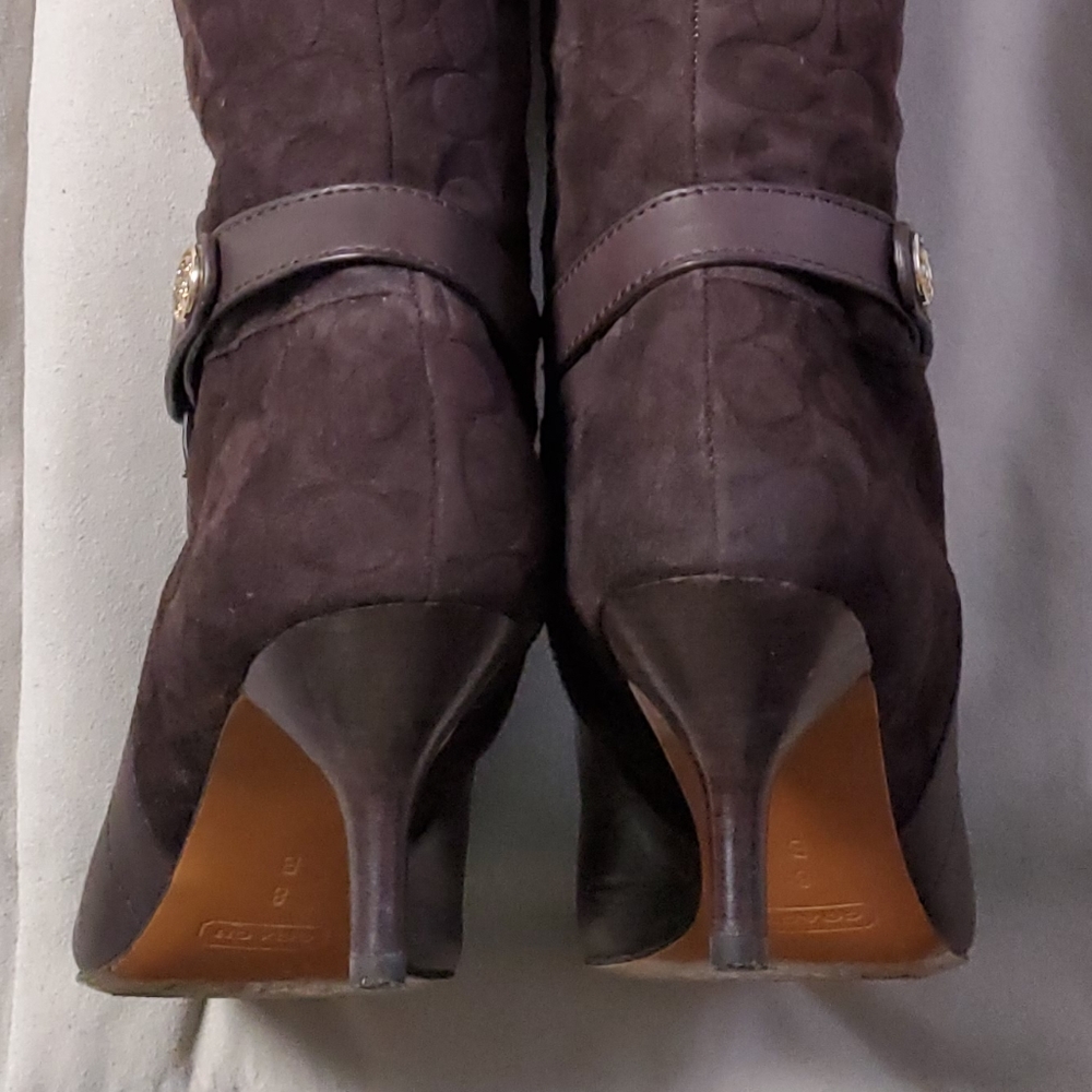 Coach Fara Knee High Pointed Toe Boot - Picture 7 of 8